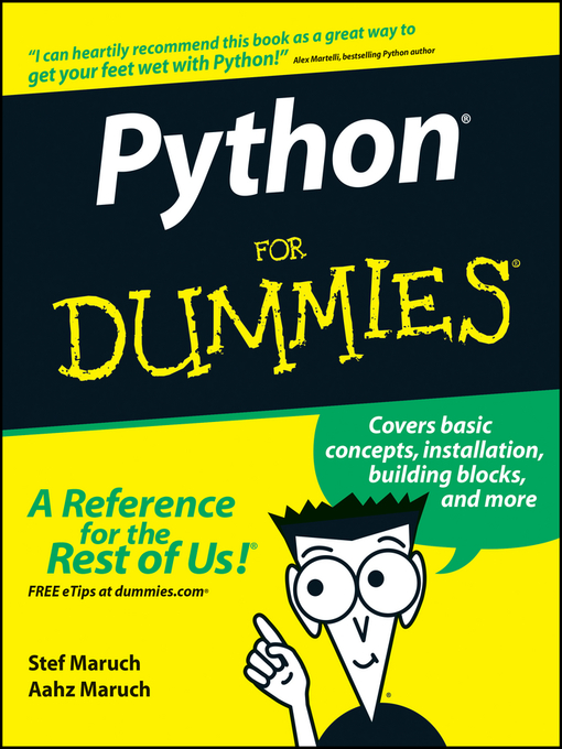 Title details for Python For Dummies by Stef Maruch - Wait list